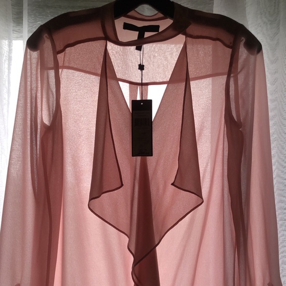 BCBGMAXAZRIA Shailene Ruffled Tunic Dress - Picture 4 of 7